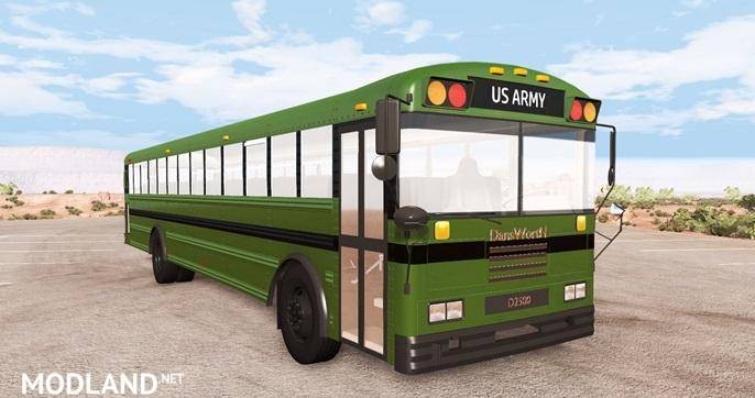 Dansworth D2500 (Type-D) US Army Bus Mod [0.9.0]